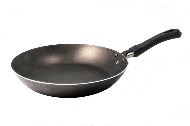 Cooking on a pan